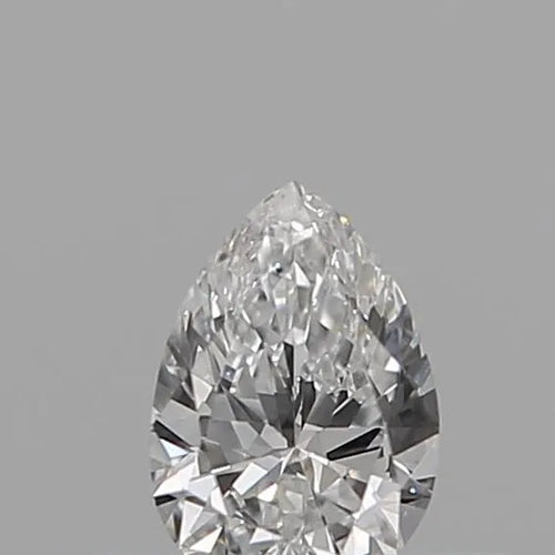 0.06ct Pear Natural Diamond (Colour D, Clarity SI1, Cut VG, IGI)