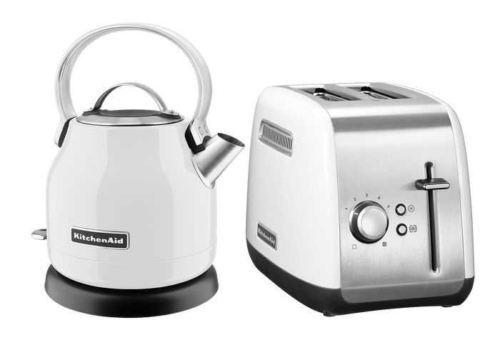 1.25L Classic Electric Kettle KEK1222 + 2 Slice Toaster KMT2115