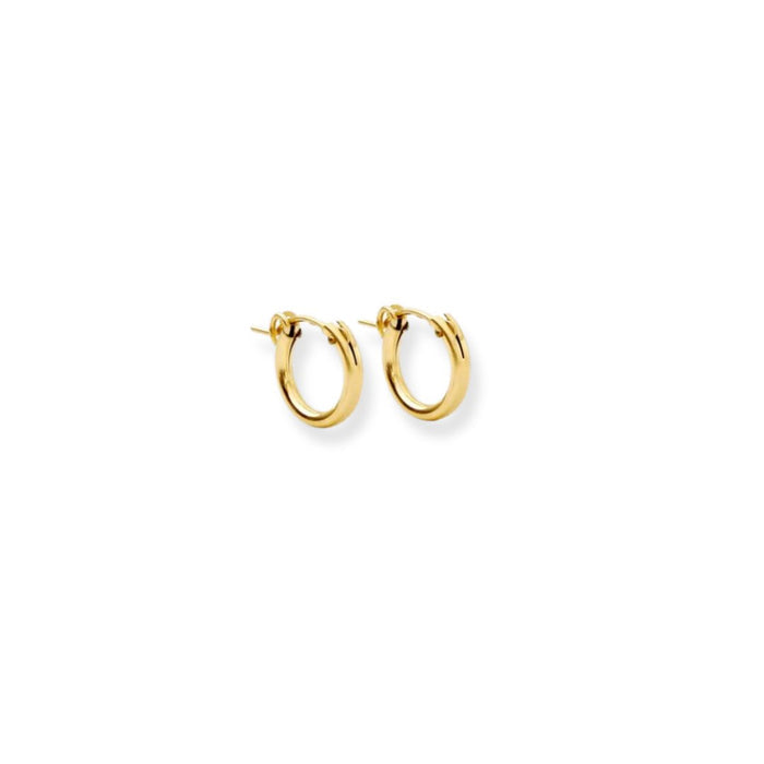13mm Everyday Hoops in 14k gold filled
