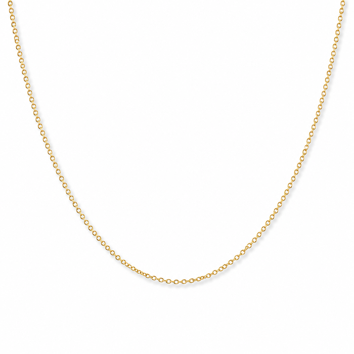 14k Gold Basic Cable Chain