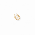 14k Solid Gold Jewelry Endless_Hoops