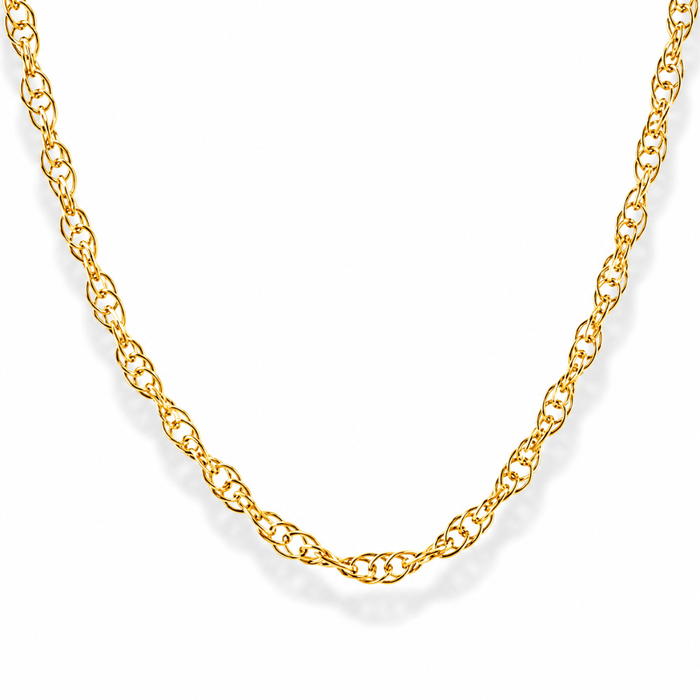 14k Gold Rope Chain - Le Serey