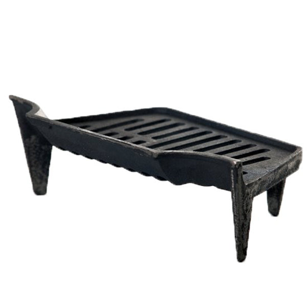 Black Classic Cast Iron Fire Grate Bottomgrate