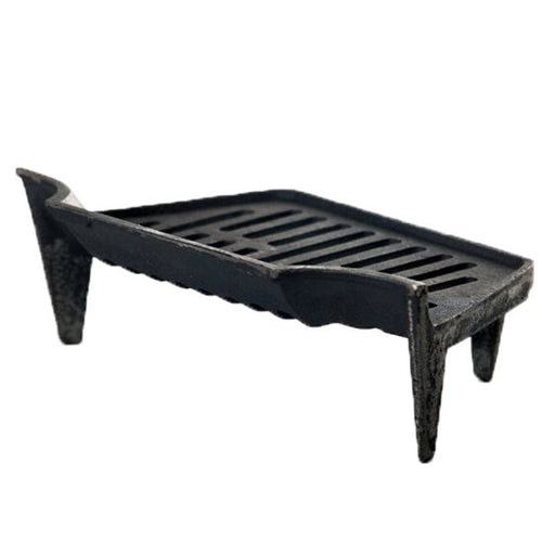 Black Classic Cast Iron Fire Grate Bottomgrate