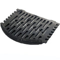 Black Grant Round Fronted Cast Iron Fire Grate Bottomgrate