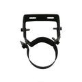 3 Inch Adjustable Wall Bracket Matt Black on white background