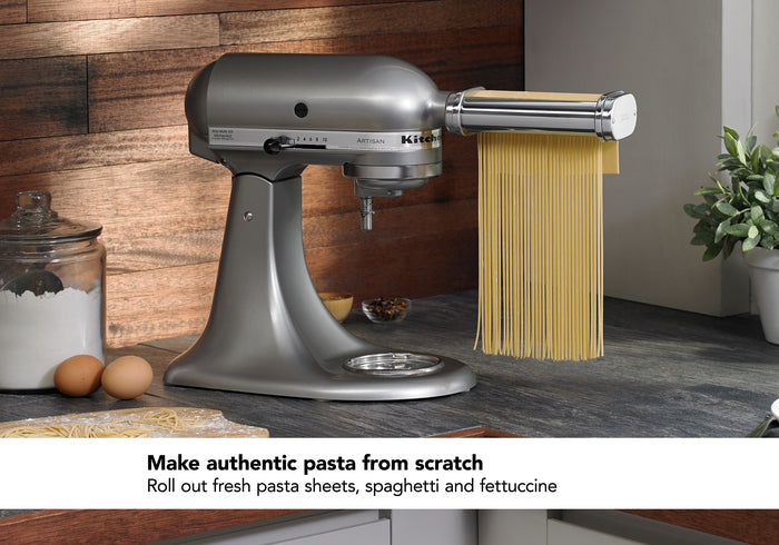 3-Piece Pasta Roller and Cutter Attachment KSMPRA
