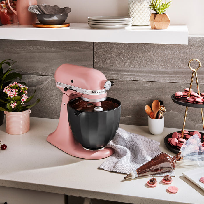 4.7L Black Shell Ceramic Bowl for Tilt-Head Stand Mixer KSM2CB5PBS