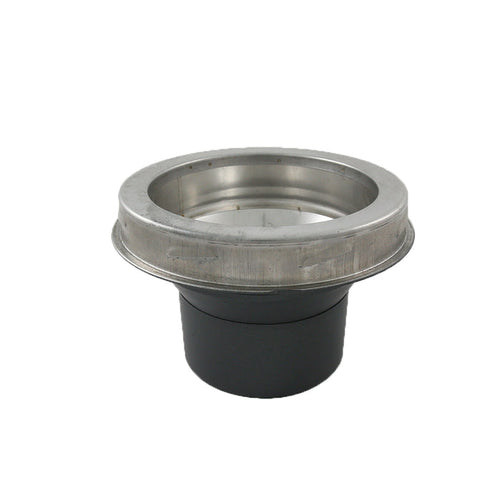 5-6 |Inch (125-150mm) Black Increasing Appliance Connector Inc Locking Band on white background