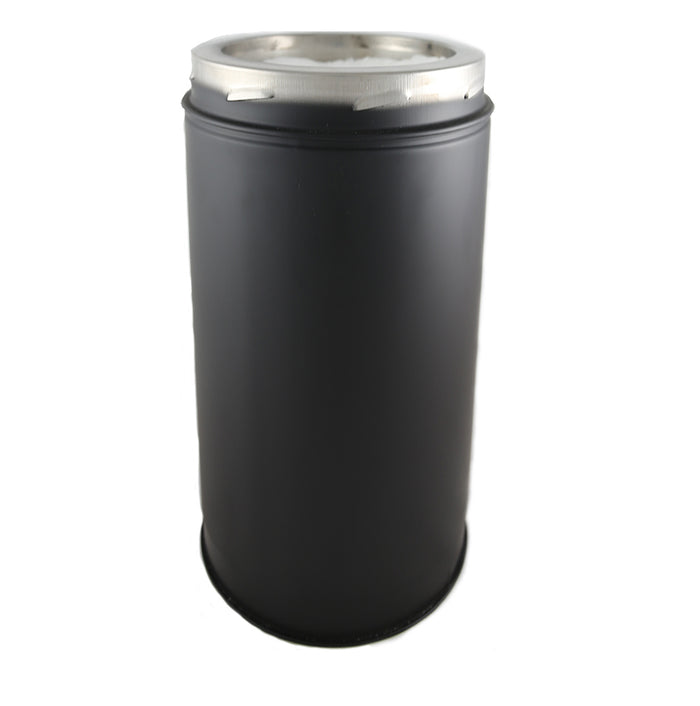 twin wall flue for multifuel stove on white background