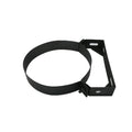 Black Twin Wall Wall Bracket on white background