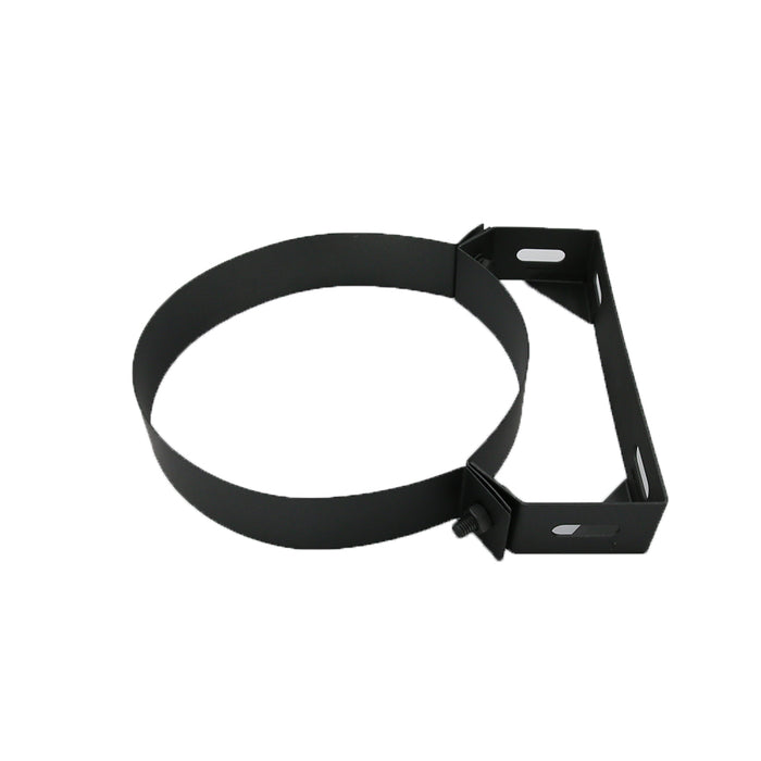 Black Twin Wall Wall Bracket on white background