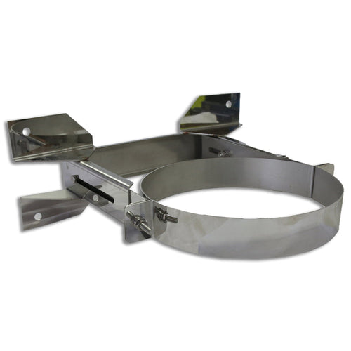 5 inch Twin Wall Adjustable Wall Bracket on a white background