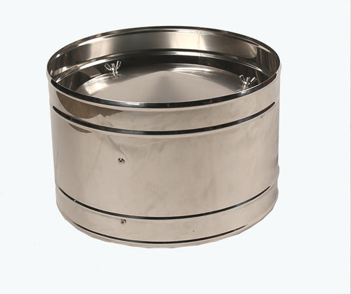 5 Inch (125mm) Twin Wall Cowl A white background