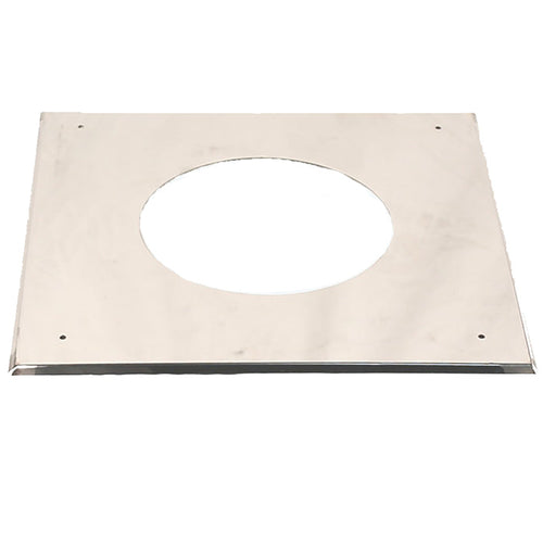 Twin Wall Flat Ceiling / Wall Plate on a white background