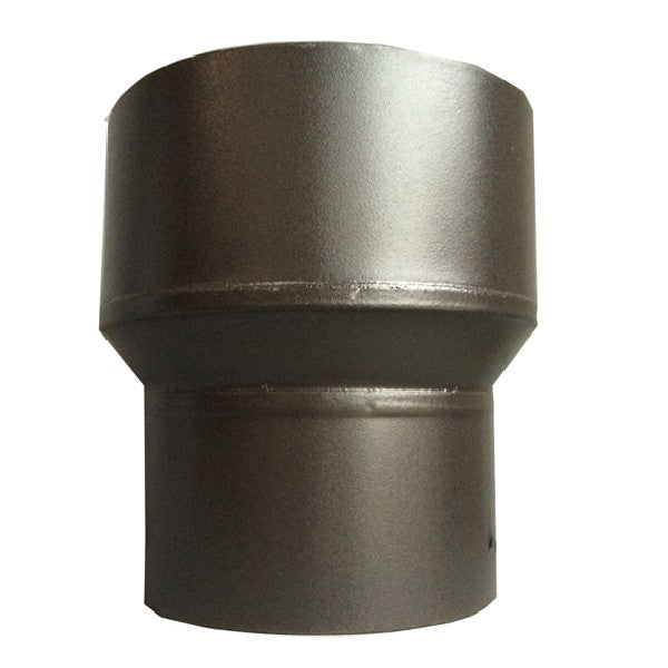 5 inch to 6 inch Black Enamelled Flue Increaser
