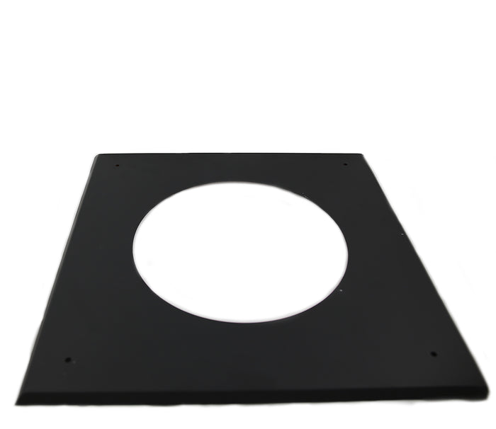 Black Twin Wall Flat Ceiling Wall Plate
