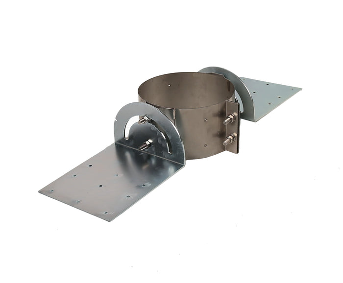 6 Inch (150mm) Twin Wall Rafter Support Bracket white background