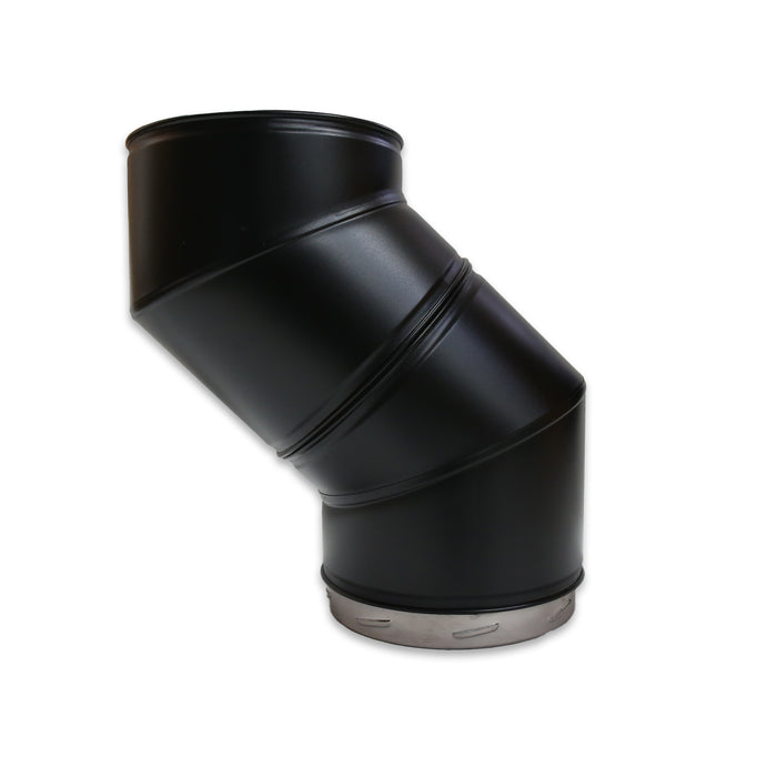 Twin Wall flue for wood stove on white background