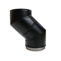 Twin Wall flue for wood stove on white background