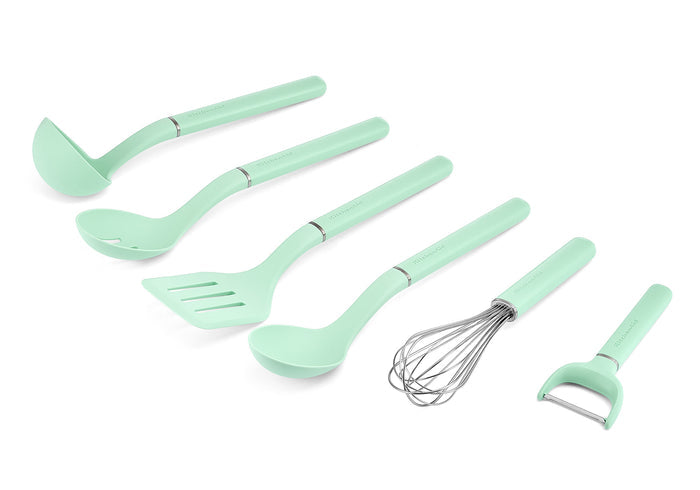 6 Piece Utensil Set - 2026 Colour of the Year Spearmint