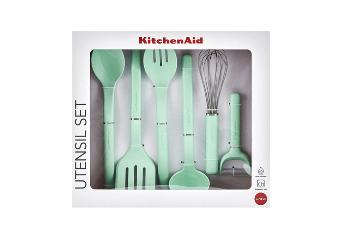 6 Piece Utensil Set - 2026 Colour of the Year Spearmint