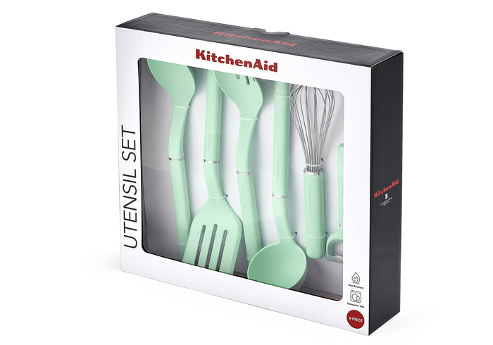 6 Piece Utensil Set - 2026 Colour of the Year Spearmint