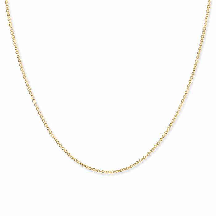 Gold filled jewelry, Adjustable Cable Chain necklace