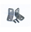 bracket and screws on white background