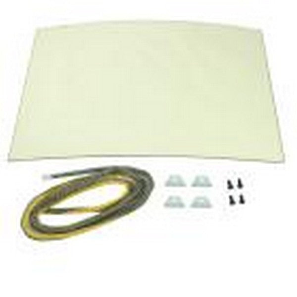 glass kit for multifuel stove on white background
