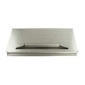 Throat Plate for multifuel stove on white background