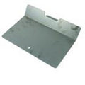 baffle plate for multifuel stove on white background