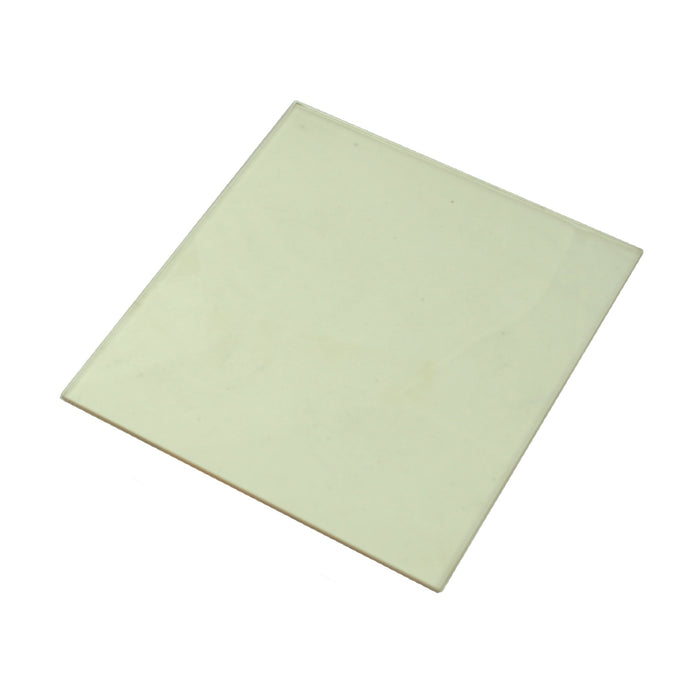 a single piece of glass and gasket