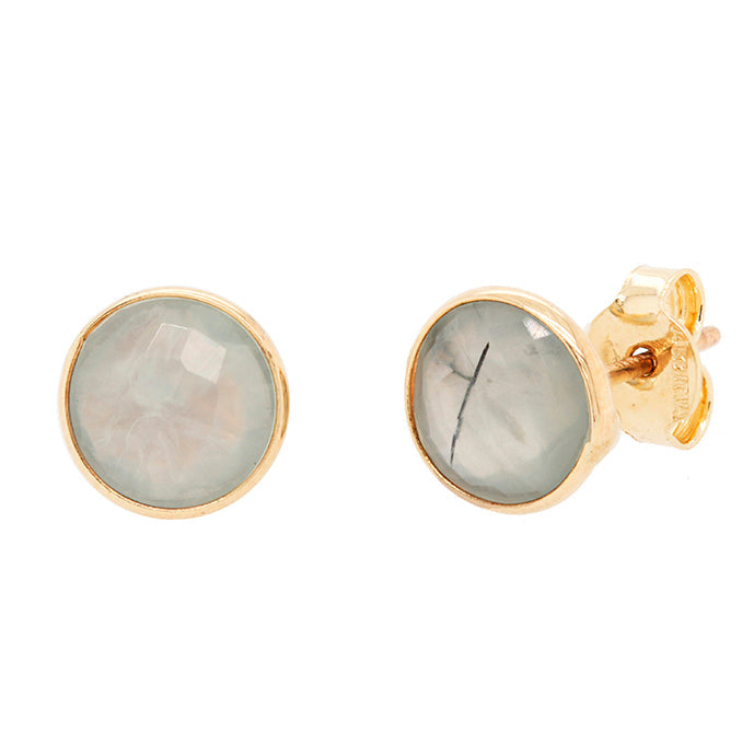 Aretes con Cuarzo - Eternity Diamonds