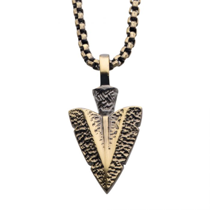 Arrowhead Pendant Inox