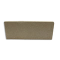 Back Brick for a multi burning stove on a white background.