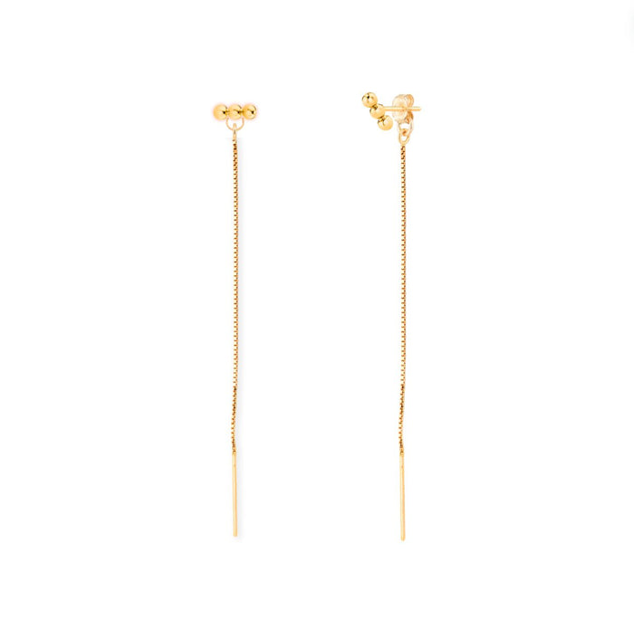Ball Bar Studs + Threader Chain Jacket - Le Serey