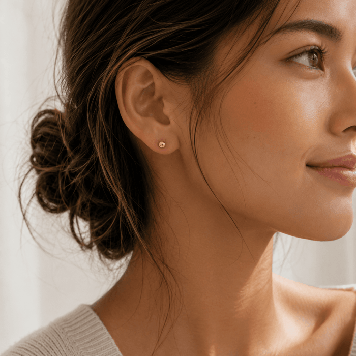 Ball Stud Earrings - Le Serey
