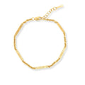 Gold Filled Bar Link Bracelet - Le Serey