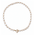 Baroque Pearl Beaded Necklace - Le Serey