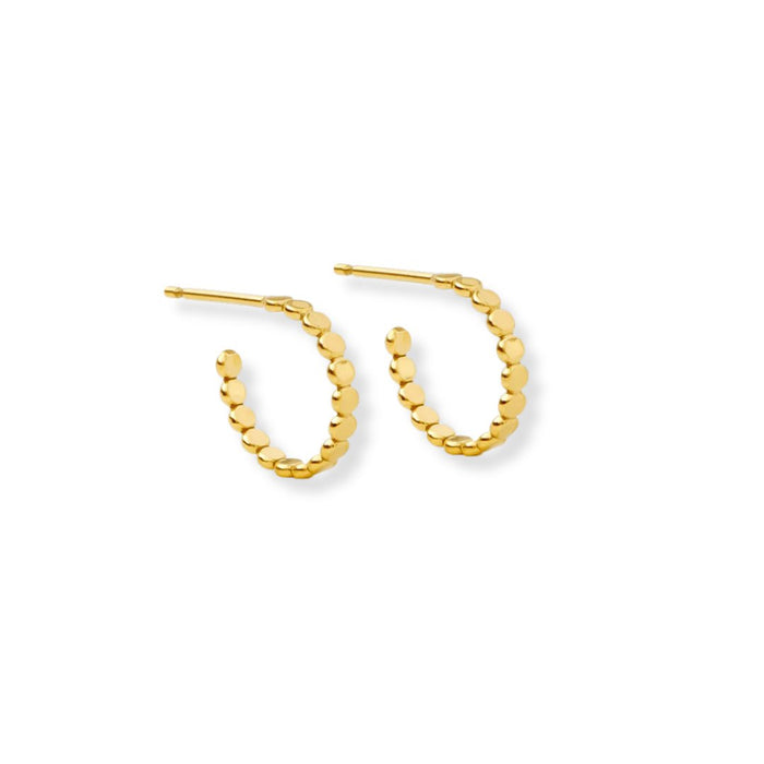 Dot Hoop Earrings - Le Serey