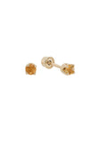 Birthstone Studs citrina - Eternity Diamonds