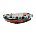 Black Onyx & Green Emperor Bracelet