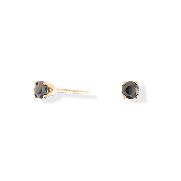 Black Solitaire Studs - Le Serey