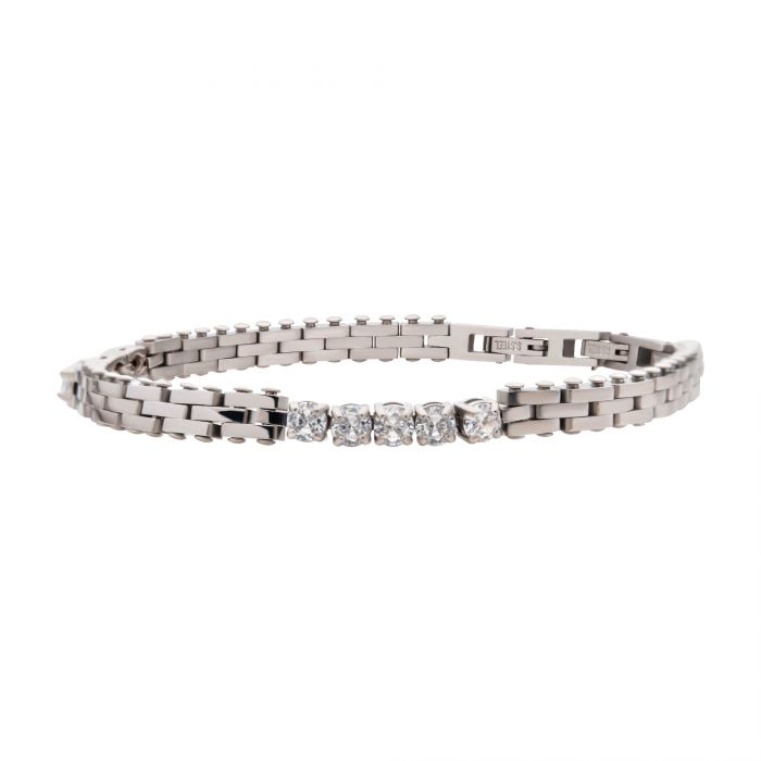 Brazalete para caballero Inox