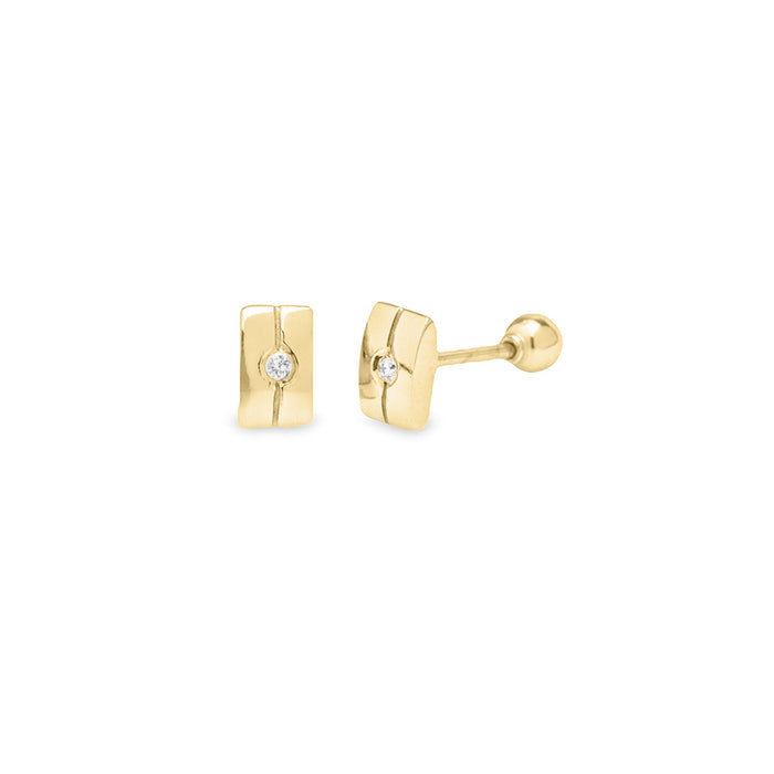 Broqueles bebe 14K - Eternity Diamonds