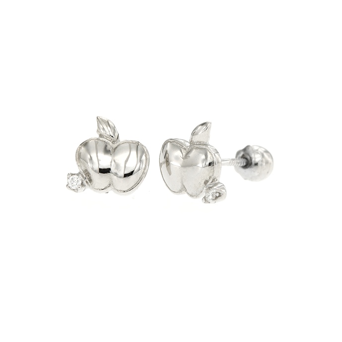 Broqueles de manzanas - Eternity Diamonds