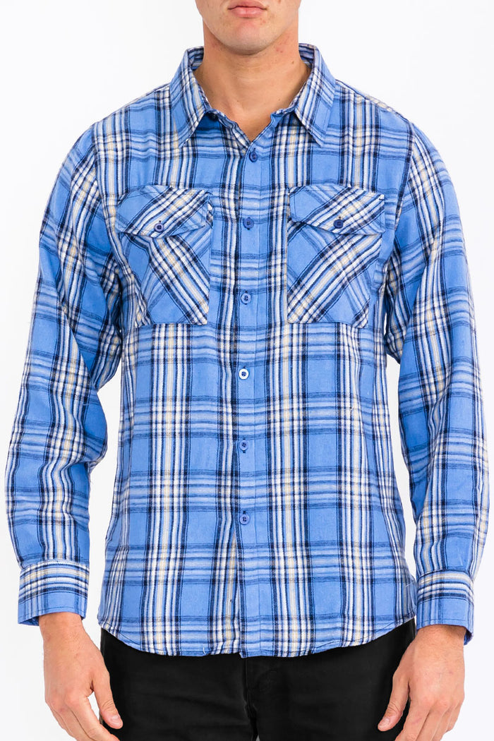 Brushed Flannel Shirt