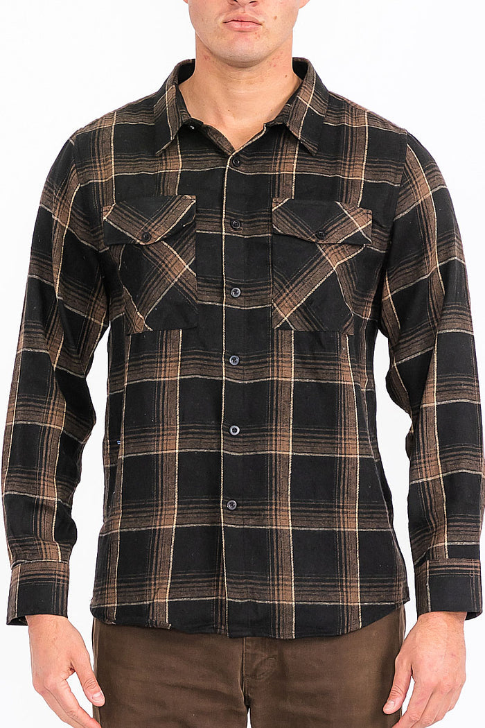 Brushed Flannel Shirt