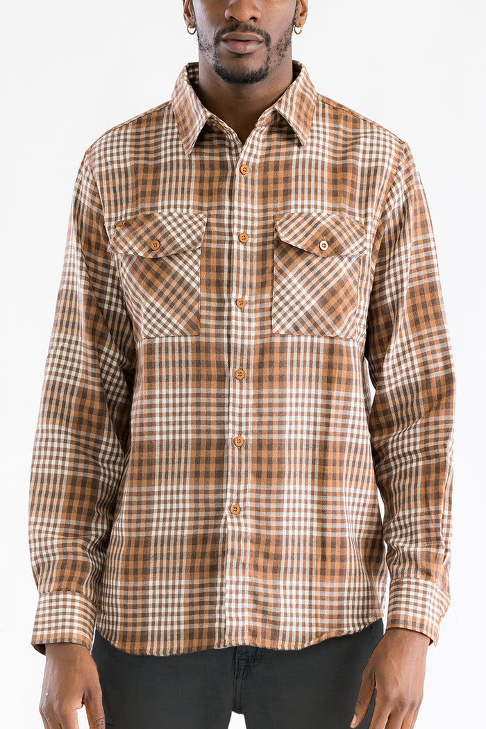Brushed Flannel Shirt